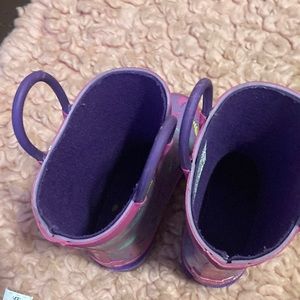 Little girl rain boots